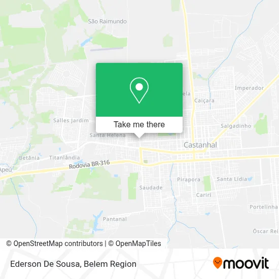 Ederson De Sousa map