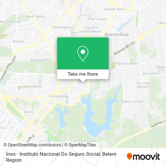 Inss - Instituto Nacional Do Seguro Social map