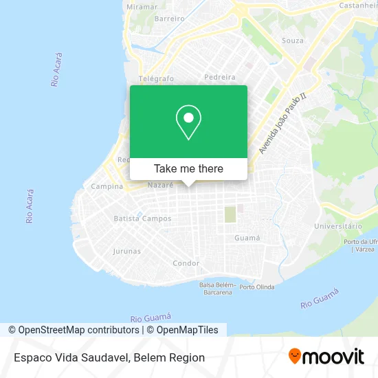 Espaco Vida Saudavel map
