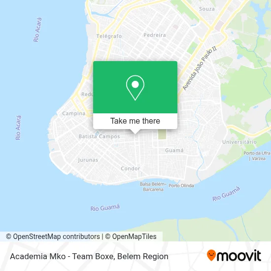 Academia Mko - Team Boxe map