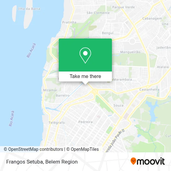 Frangos Setuba map