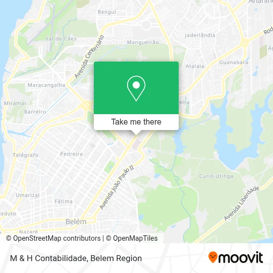 M & H Contabilidade map