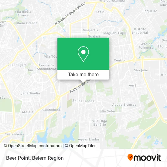Beer Point map