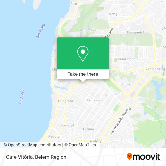 Cafe Vitória map