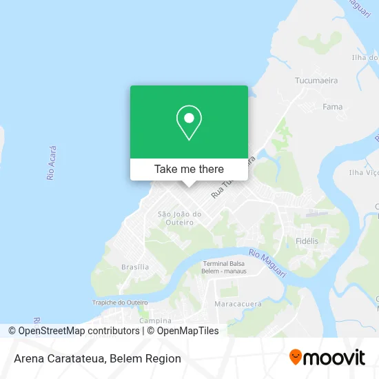 Arena Caratateua map