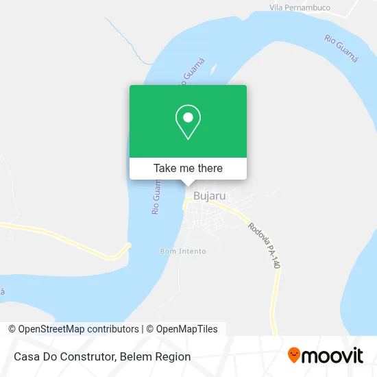 Casa Do Construtor map
