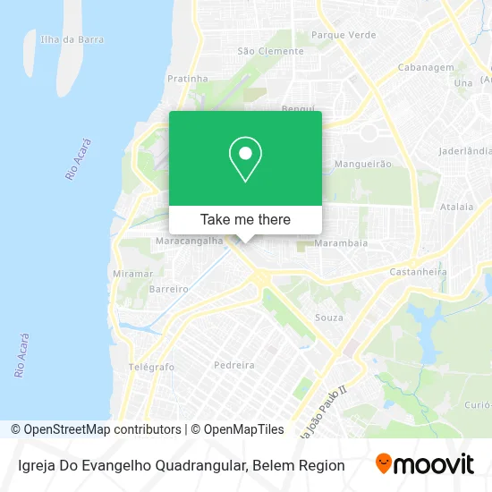 Igreja Do Evangelho Quadrangular map