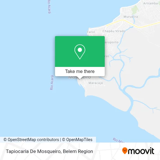 Tapiocaria De Mosqueiro map