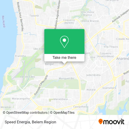Speed Energia map
