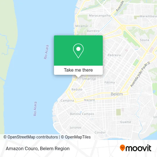 Amazon Couro map