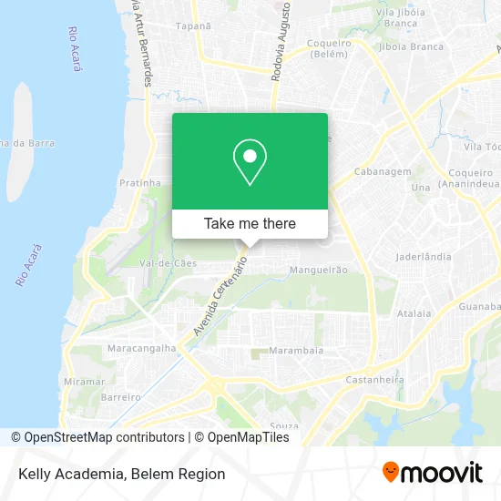 Kelly Academia map