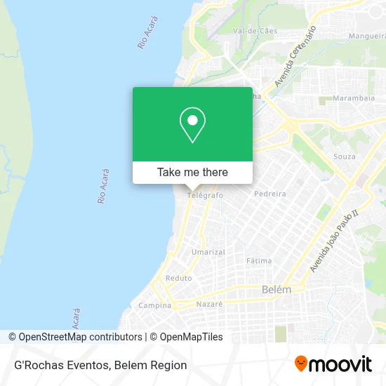 G'Rochas Eventos map