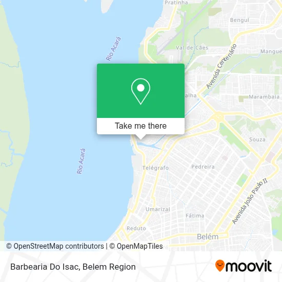 Barbearia Do Isac map