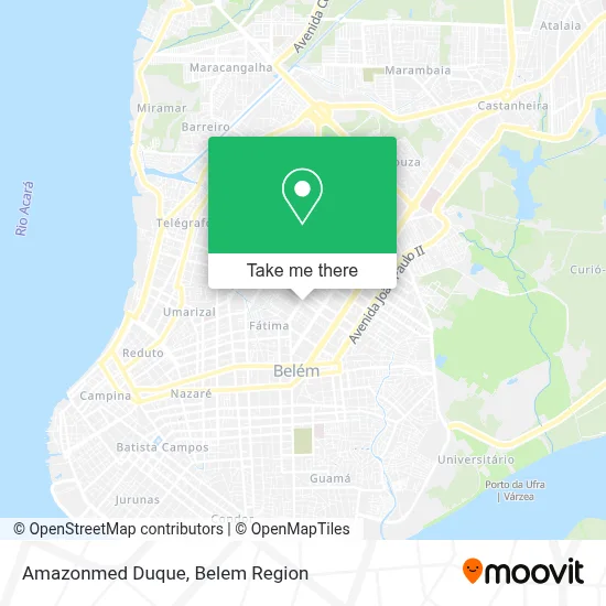 Amazonmed Duque map