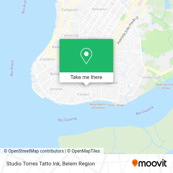 Studio Torres Tatto Ink map