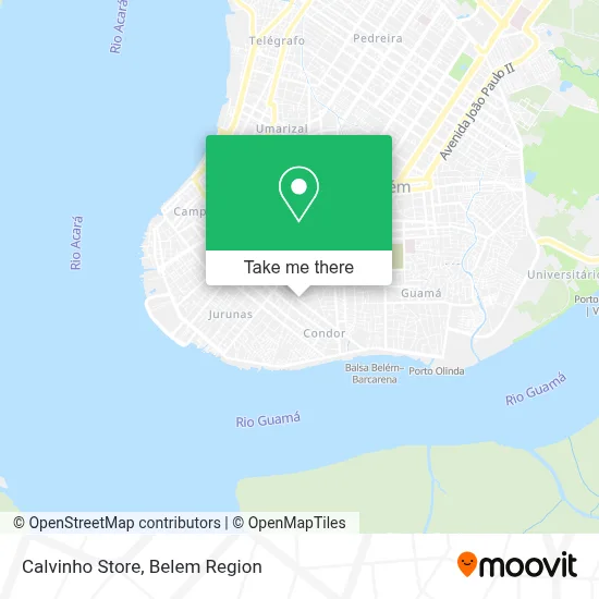 Calvinho Store map