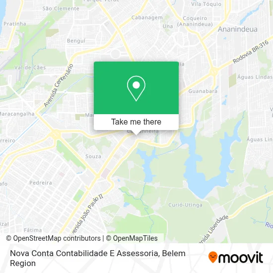 Nova Conta Contabilidade E Assessoria map