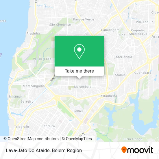 Lava-Jato Do Ataide map