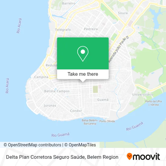 Delta Plan Corretora Seguro Saúde map