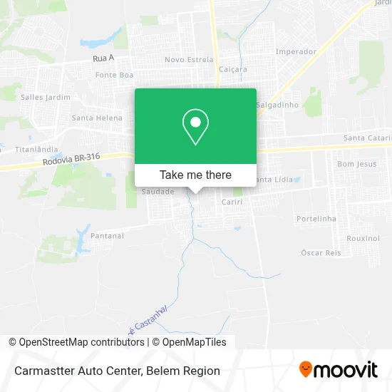 Carmastter Auto Center map