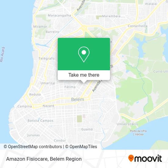 Amazon Fisiocare map