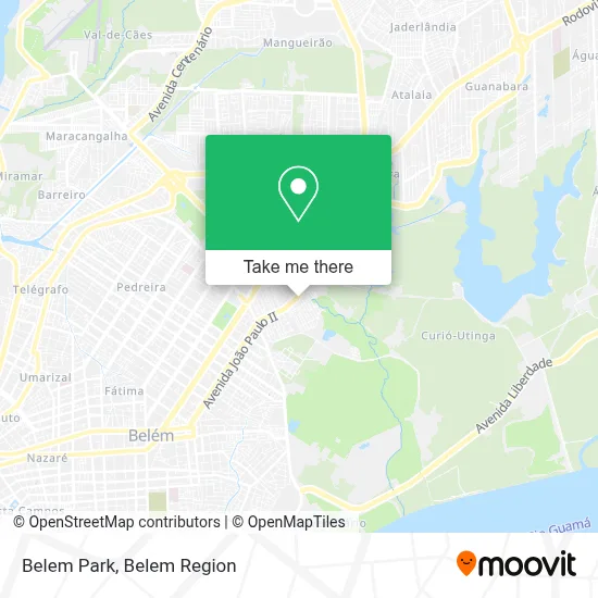 Belem Park map