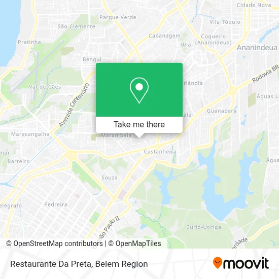 Restaurante Da Preta map