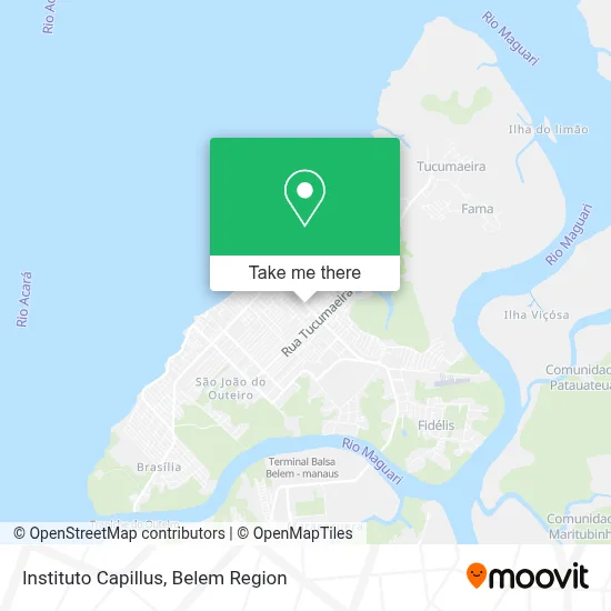 Instituto Capillus map