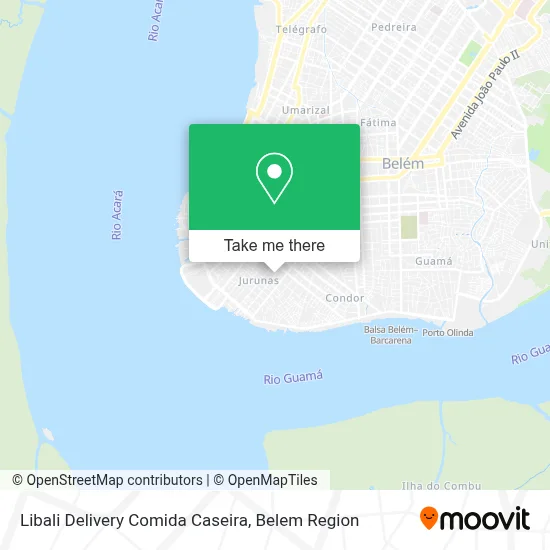 Libali Delivery Comida Caseira map