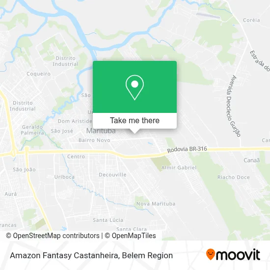 Amazon Fantasy Castanheira map