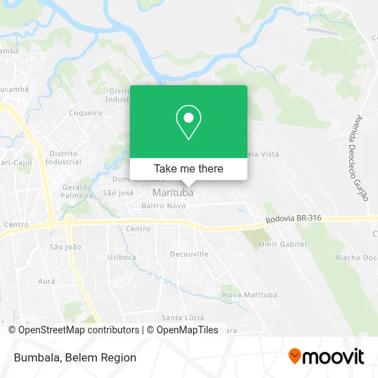 Bumbala map