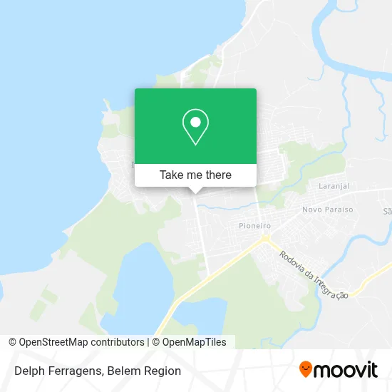 Delph Ferragens map