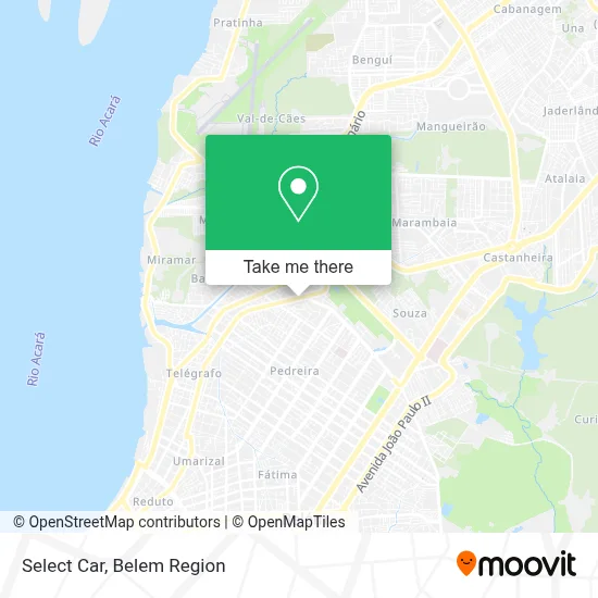Select Car map