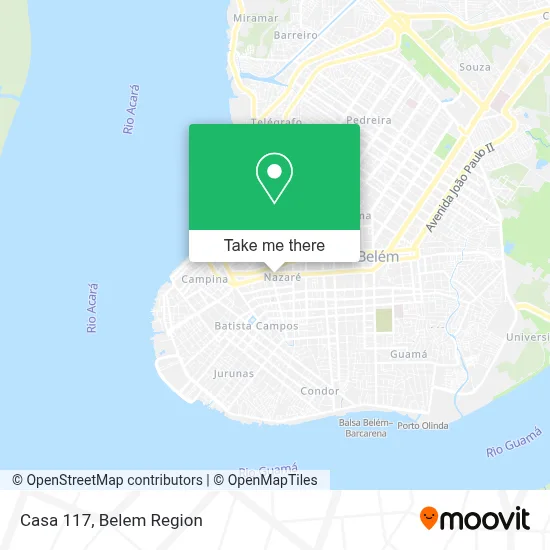 Casa 117 map