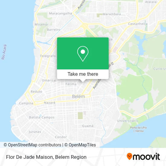 Flor De Jade Maison map