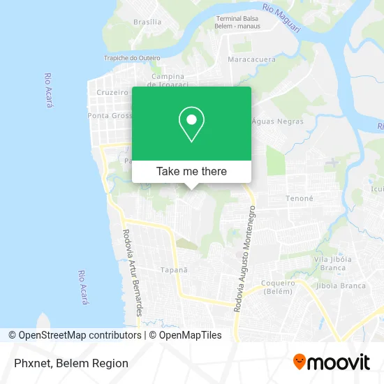 Phxnet map