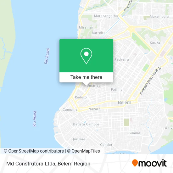 Md Construtora Ltda map
