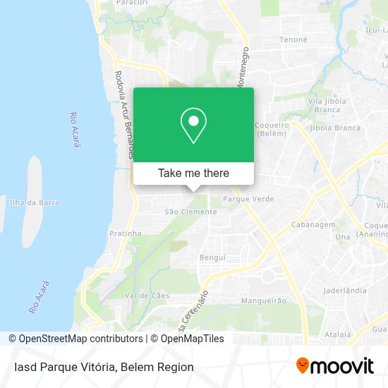 Iasd Parque Vitória map