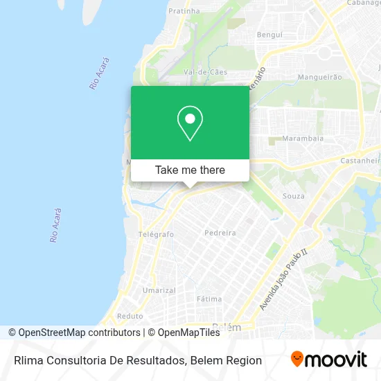 Rlima Consultoria De Resultados map