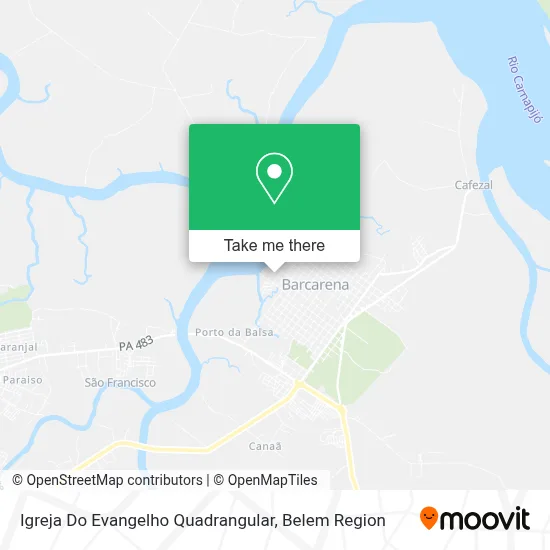 Igreja Do Evangelho Quadrangular map