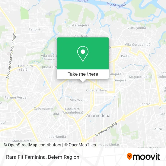 Rara Fit Feminina map