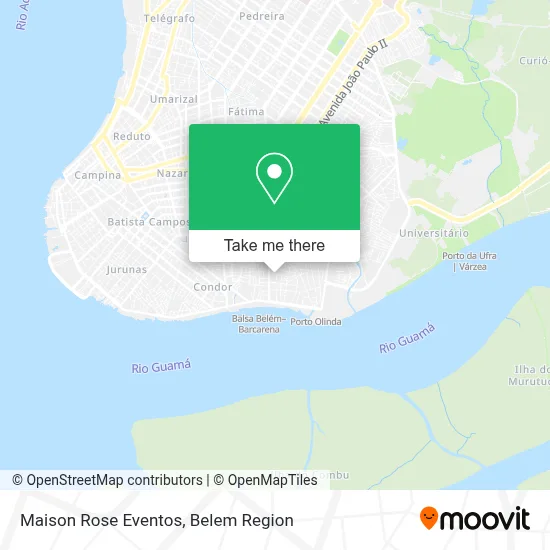 Maison Rose Eventos map