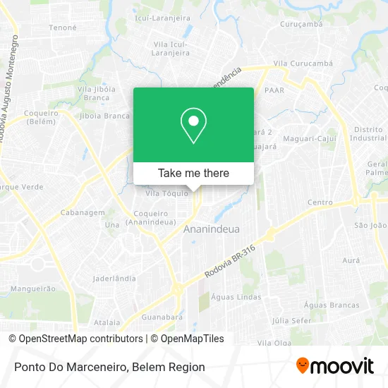 Ponto Do Marceneiro map
