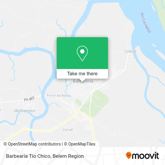 Barbearia Tio Chico map