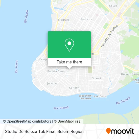 Studio De Beleza Tok Final map