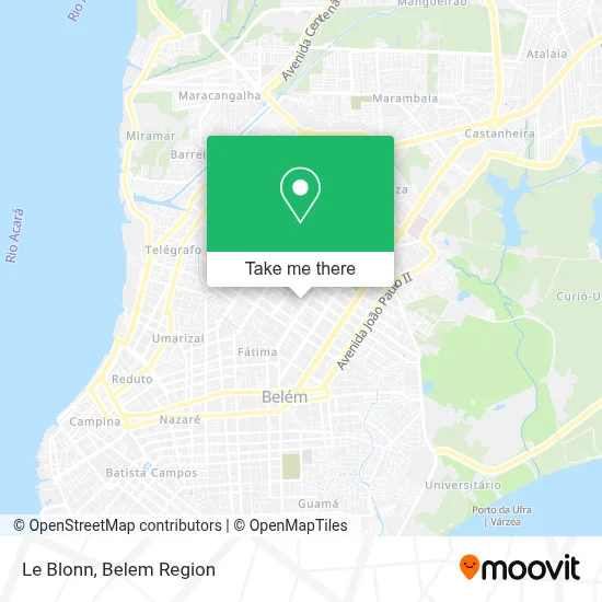 Le Blonn map