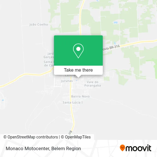 Monaco Motocenter map