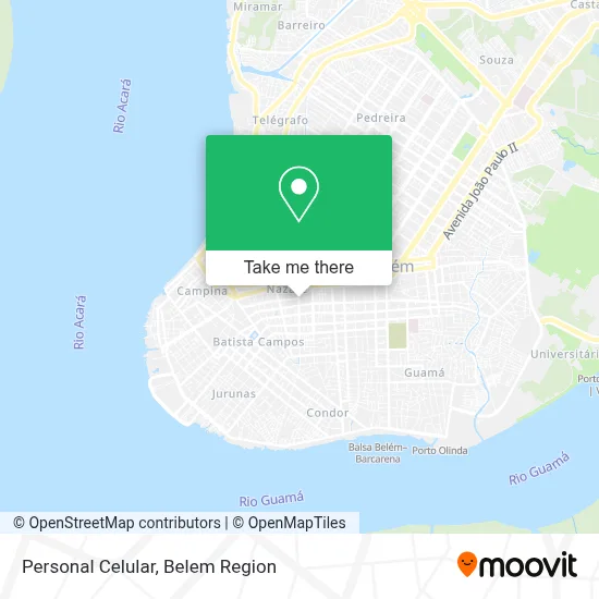 Personal Celular map