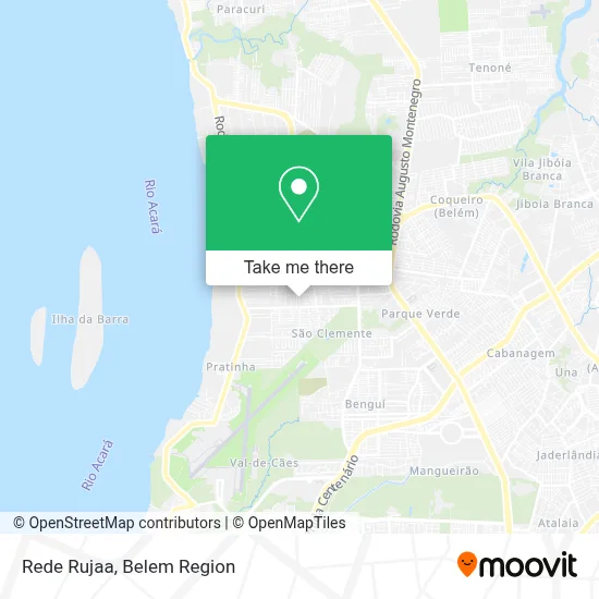 Rede Rujaa map