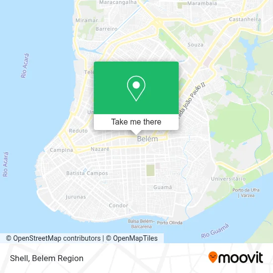 Shell map